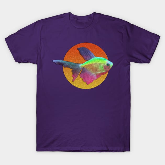 Green Tetra T-Shirt by psychedelic-exorcist